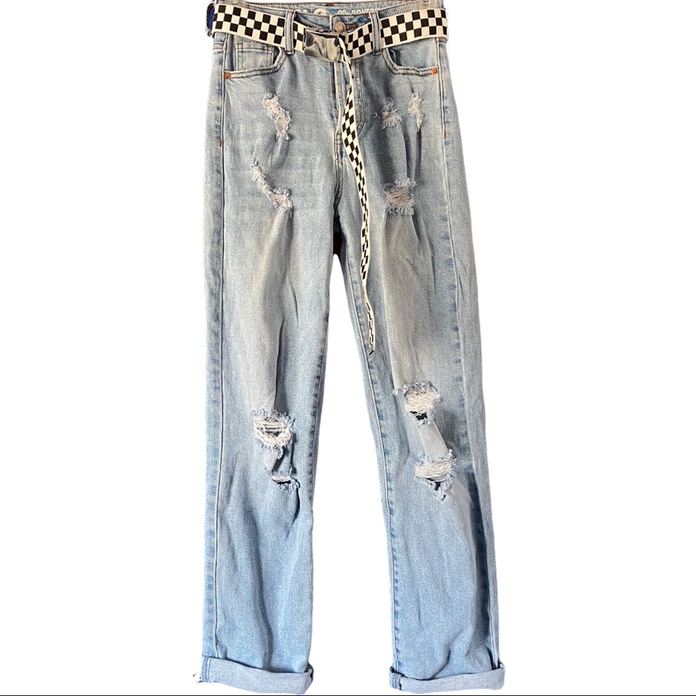 Boyfriend Ripped Jeans